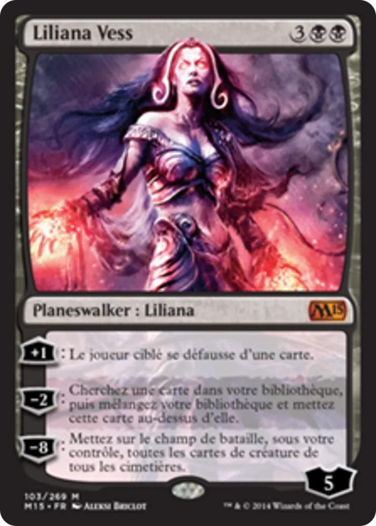 Liliana Vess — Magic 2015 — Magic: The Gathering