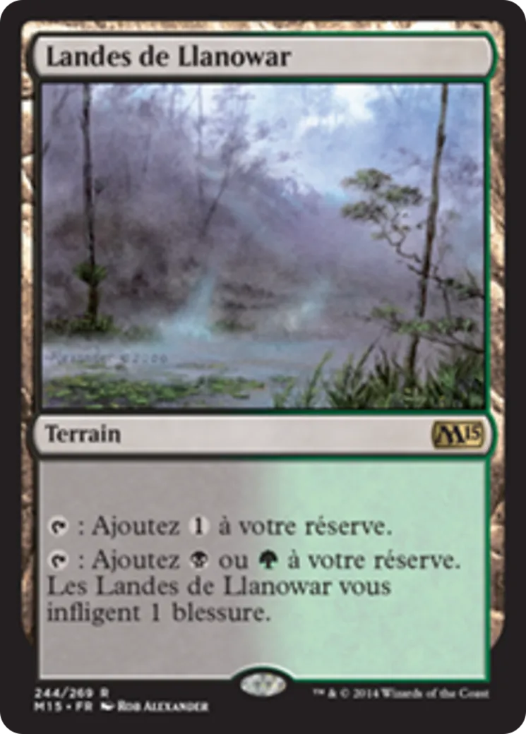 Landes de Llanowar — Magic 2015 — Magic: The Gathering