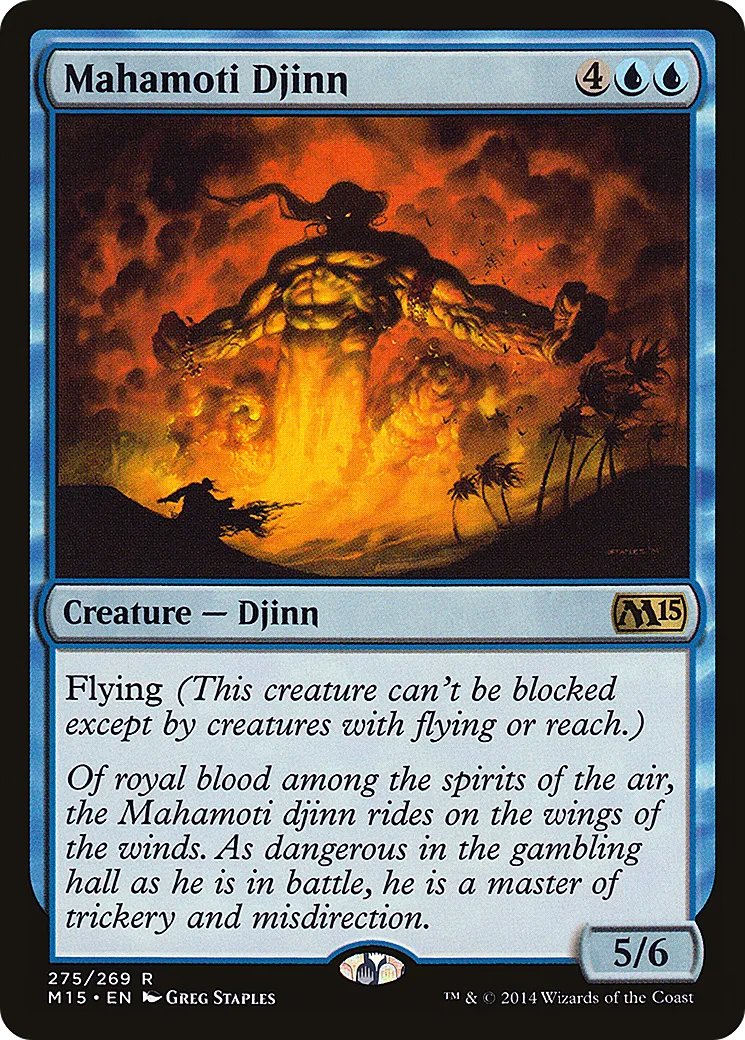 Djinn mahâmot — Magic 2015 — Magic: The Gathering