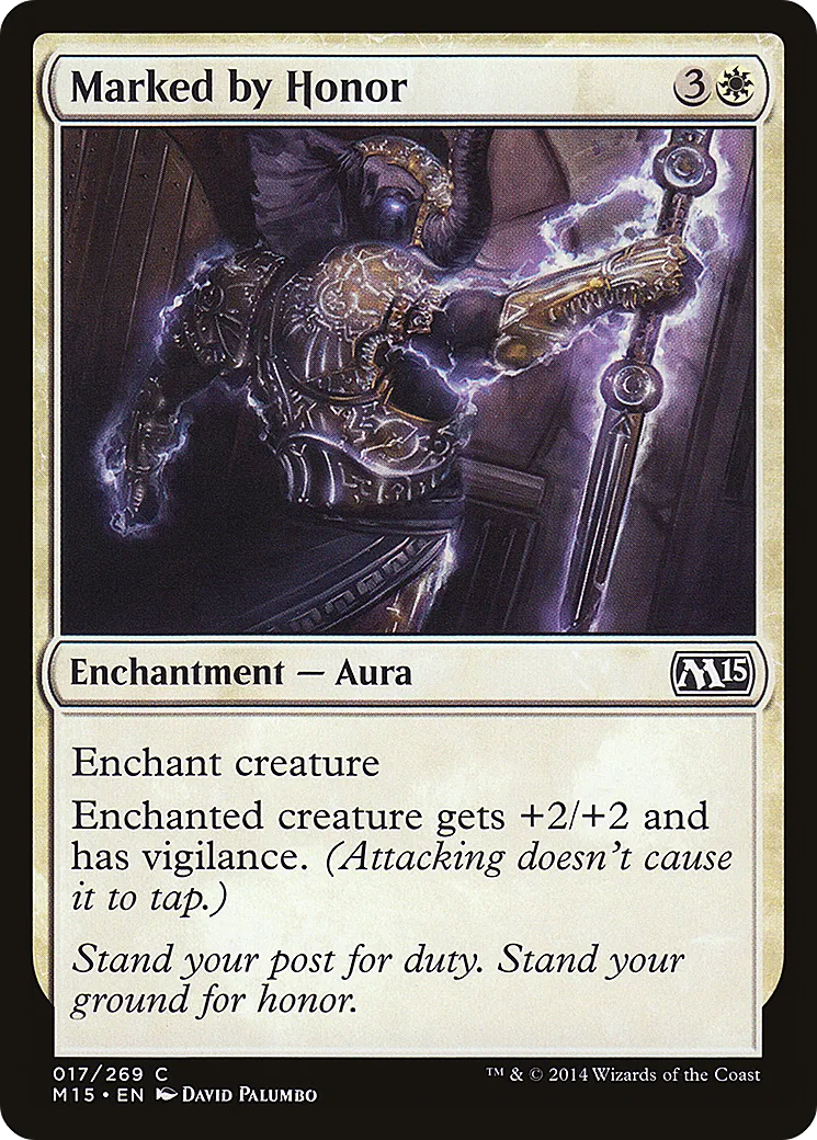 Marqué par l'honneur — Magic 2015 — Magic: The Gathering