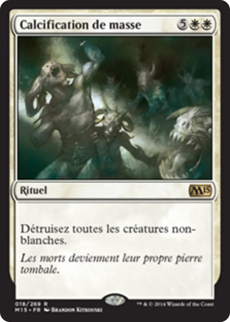 Calcification de masse — Magic 2015 — Magic: The Gathering