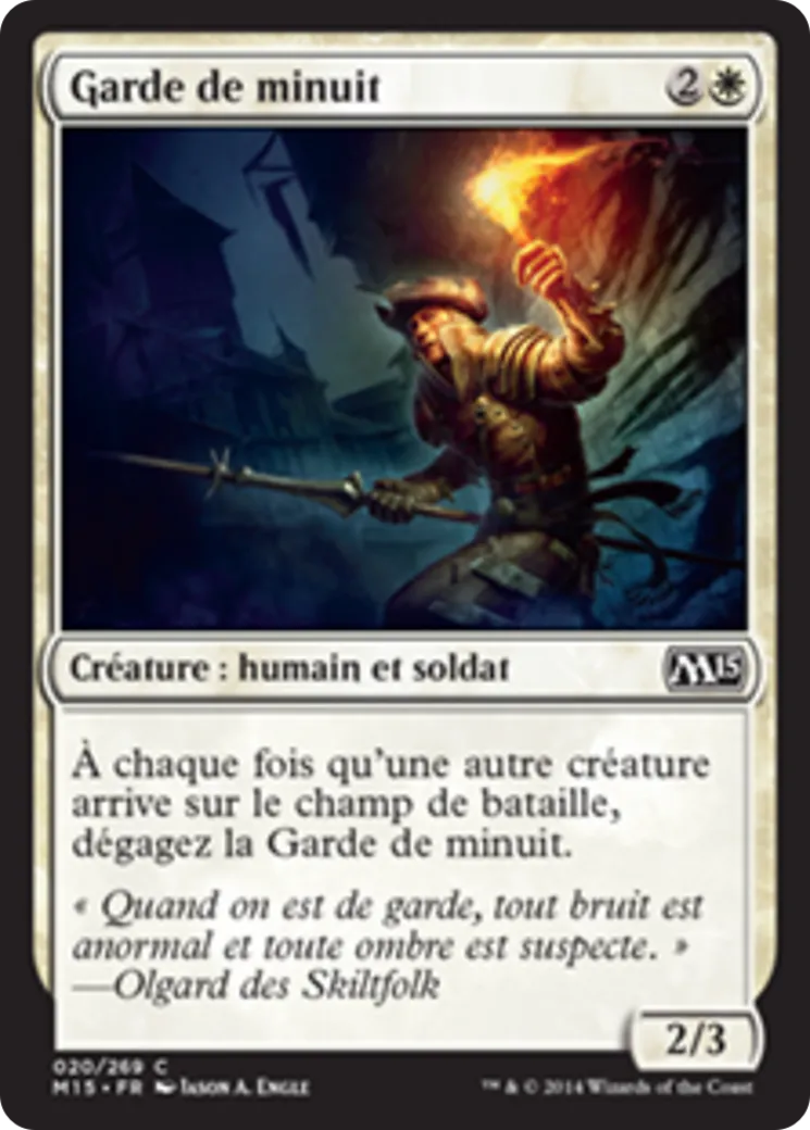 Garde de minuit — Magic 2015 — Magic: The Gathering