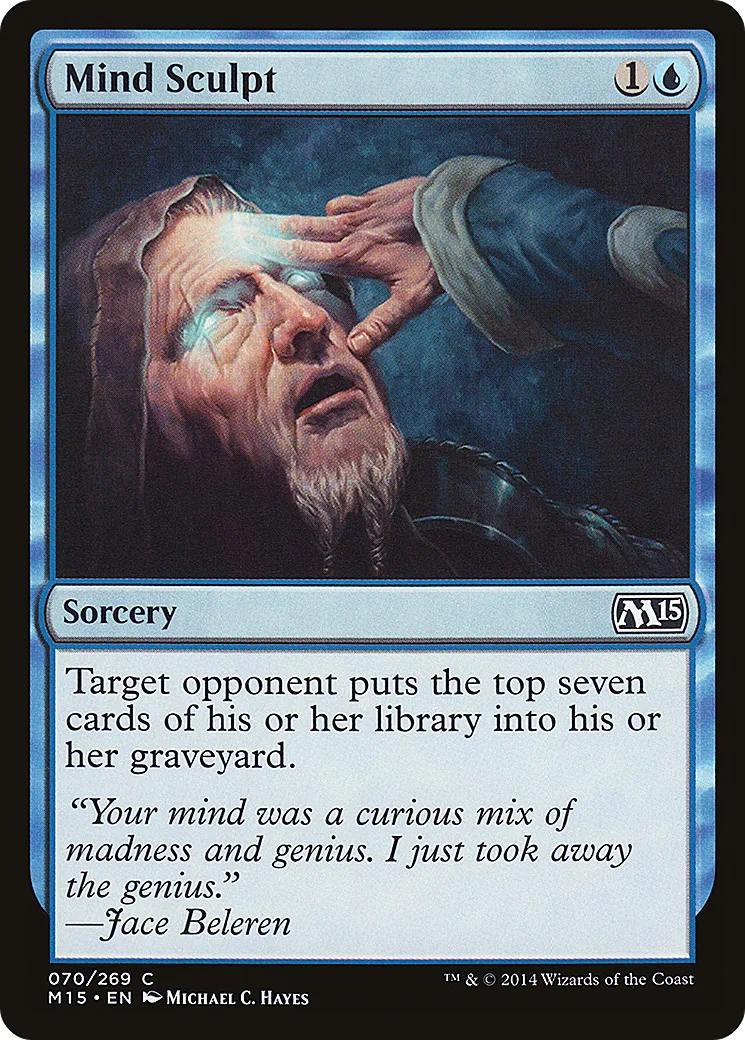Mind Sculpt — Magic 2015 — Magic: The Gathering