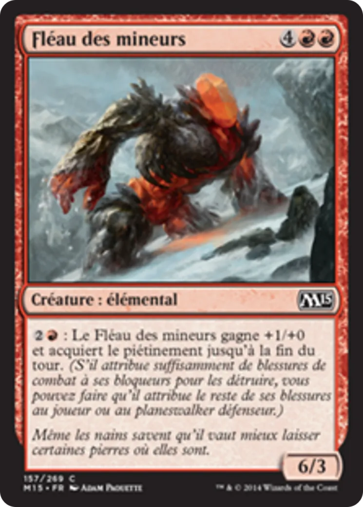 Fléau des mineurs — Magic 2015 — Magic: The Gathering