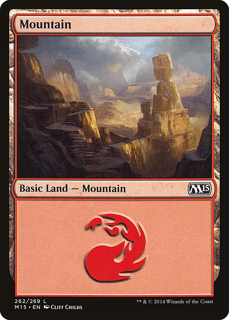 Mountain — Magic 2015 — Magic: The Gathering