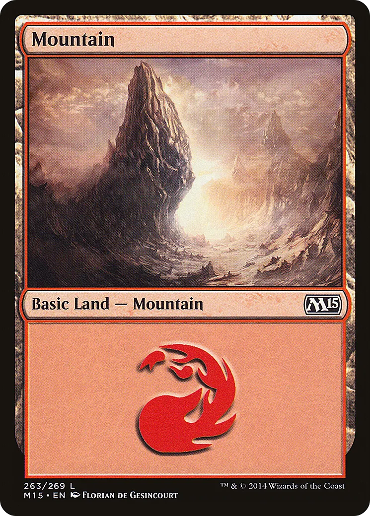 Mountain — Magic 2015 — Magic: The Gathering