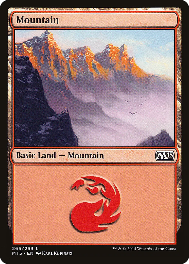 Mountain — Magic 2015 — Magic: The Gathering