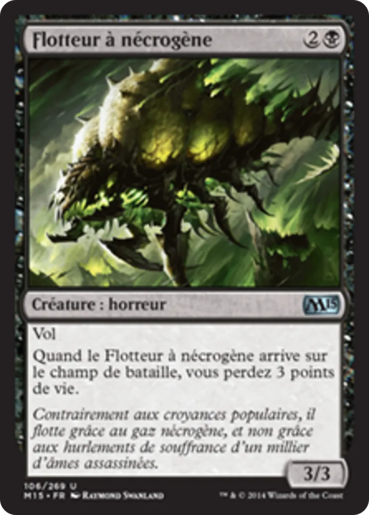 Flotteur à nécrogène — Magic 2015 — Magic: The Gathering