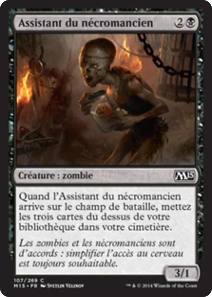 Assistant du nécromancien — Magic 2015 — Magic: The Gathering