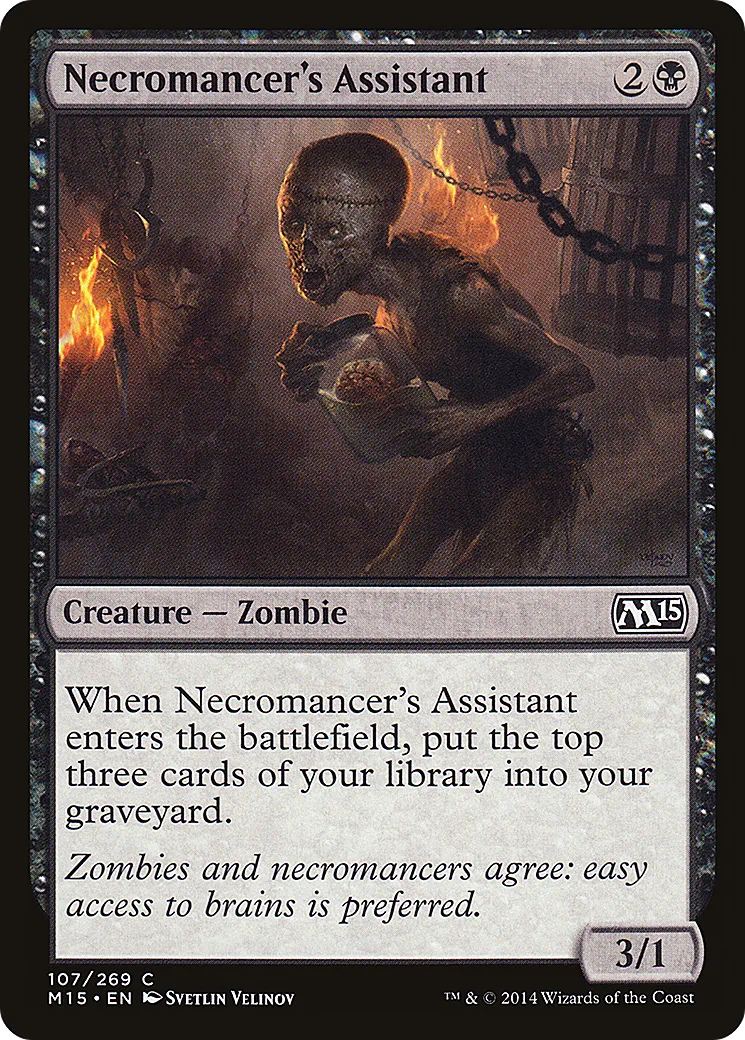 Necromancer's Assistant — Magic 2015 — Magic: The Gathering