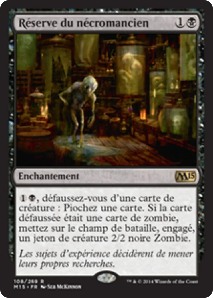 Réserve du nécromancien — Magic 2015 — Magic: The Gathering