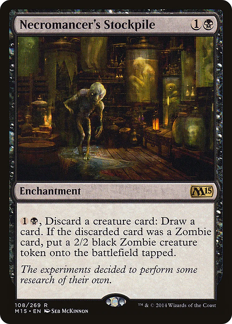 Necromancer's Stockpile — Magic 2015 — Magic: The Gathering