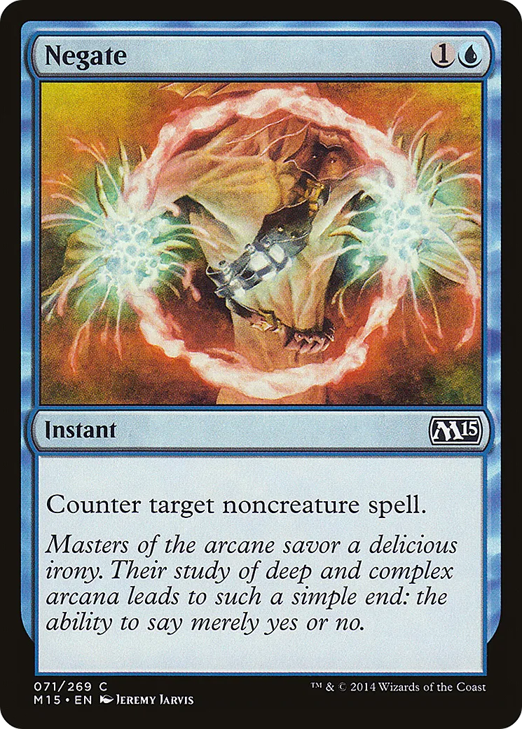 Négation — Magic 2015 — Magic: The Gathering