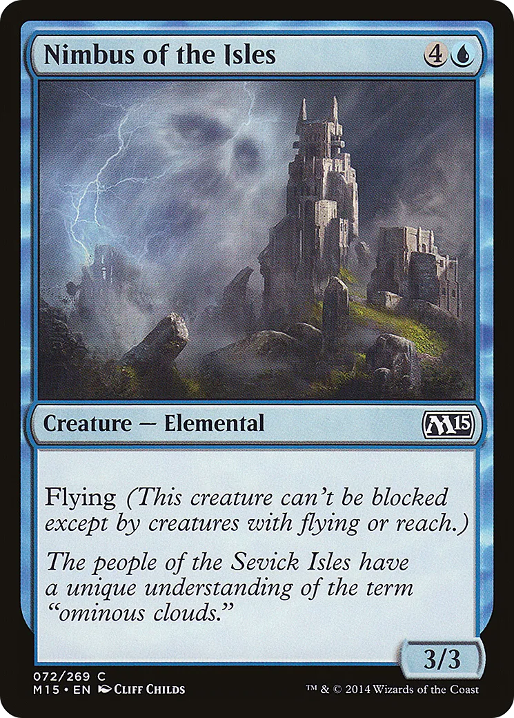 Nimbus of the Isles — Magic 2015 — Magic: The Gathering