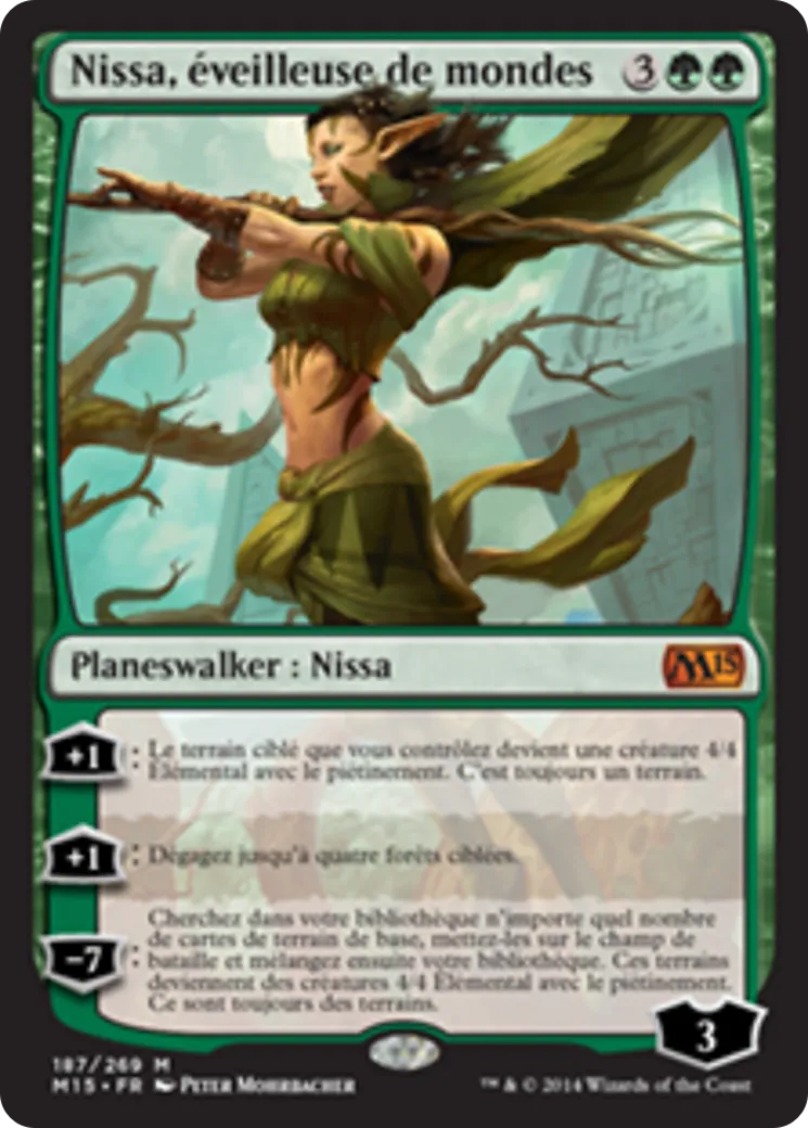 Nissa, éveilleuse de mondes — Magic 2015 — Magic: The Gathering