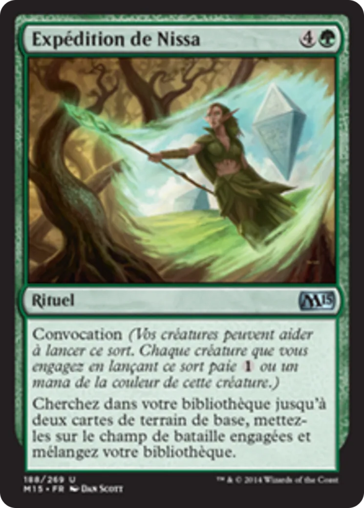 Expédition de Nissa — Magic 2015 — Magic: The Gathering