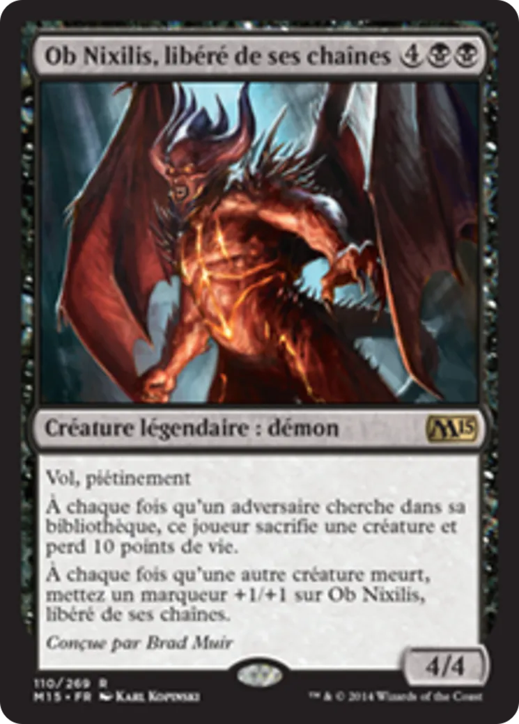 Ob Nixilis, libéré de ses chaînes — Magic 2015 — Magic: The Gathering