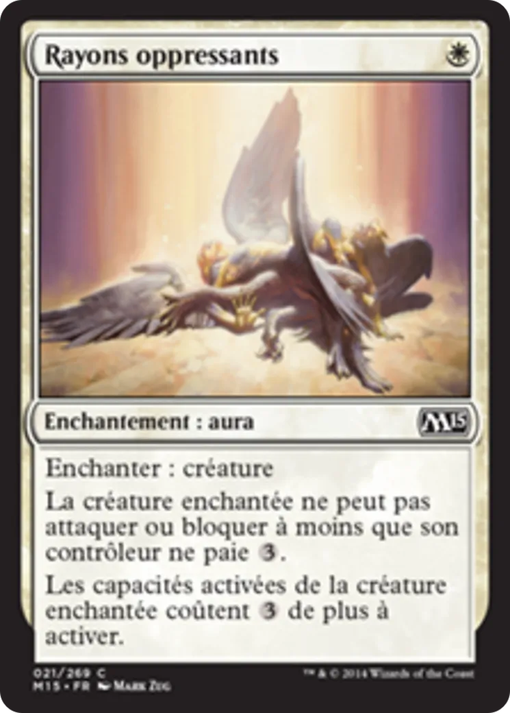 Rayons oppressants — Magic 2015 — Magic: The Gathering