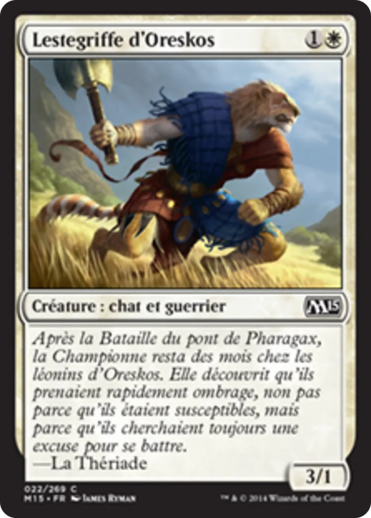 Lestegriffe d'Oreskos — Magic 2015 — Magic: The Gathering
