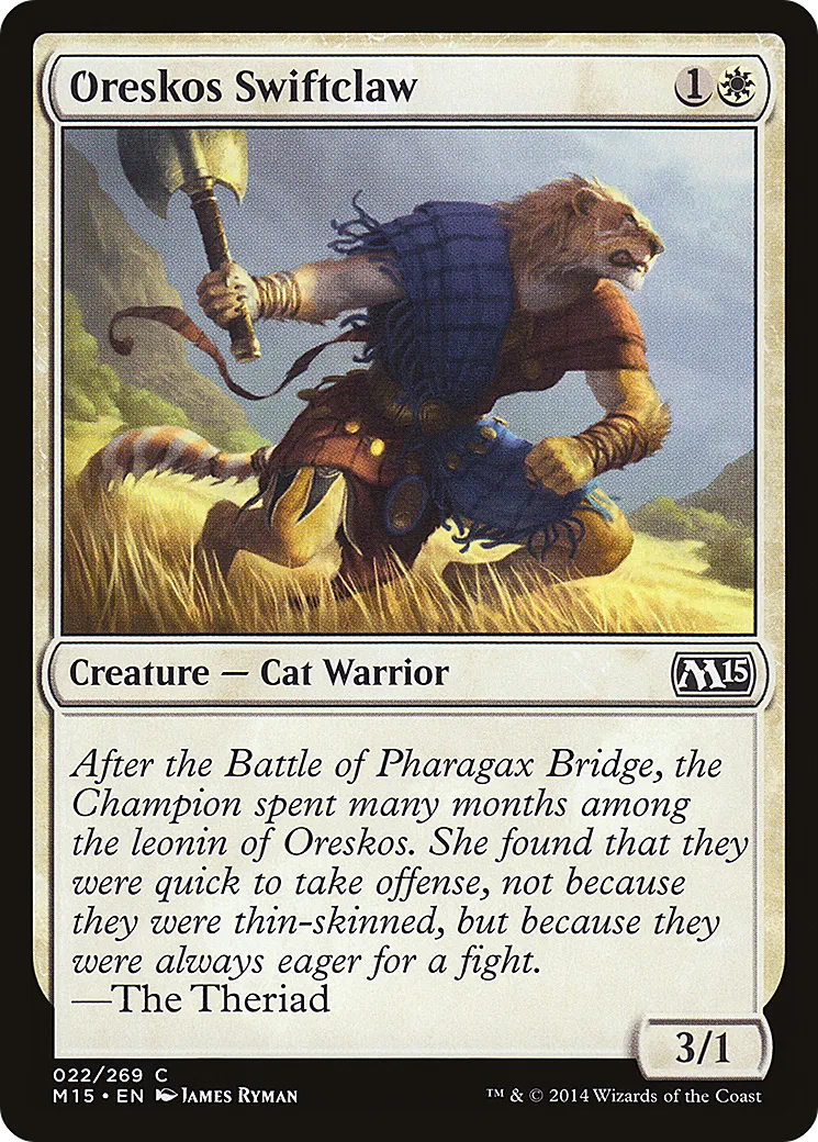 Lestegriffe d'Oreskos — Magic 2015 — Magic: The Gathering