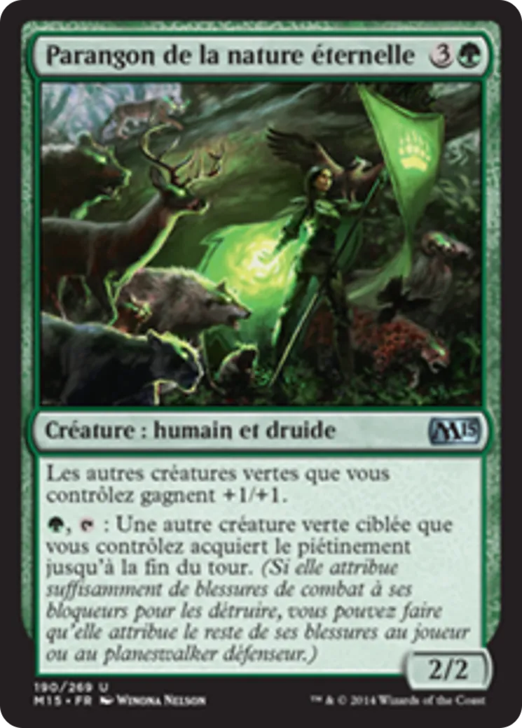 Parangon de la nature éternelle — Magic 2015 — Magic: The Gathering