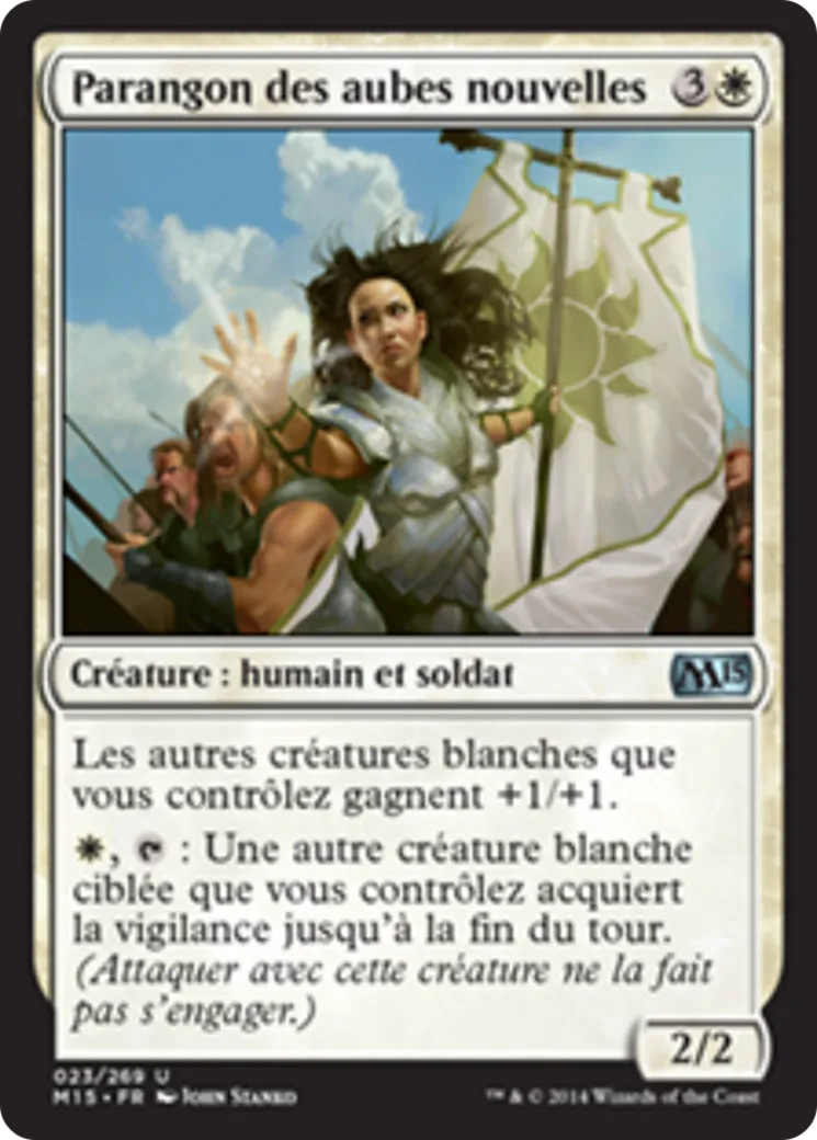 Parangon des aubes nouvelles — Magic 2015 — Magic: The Gathering