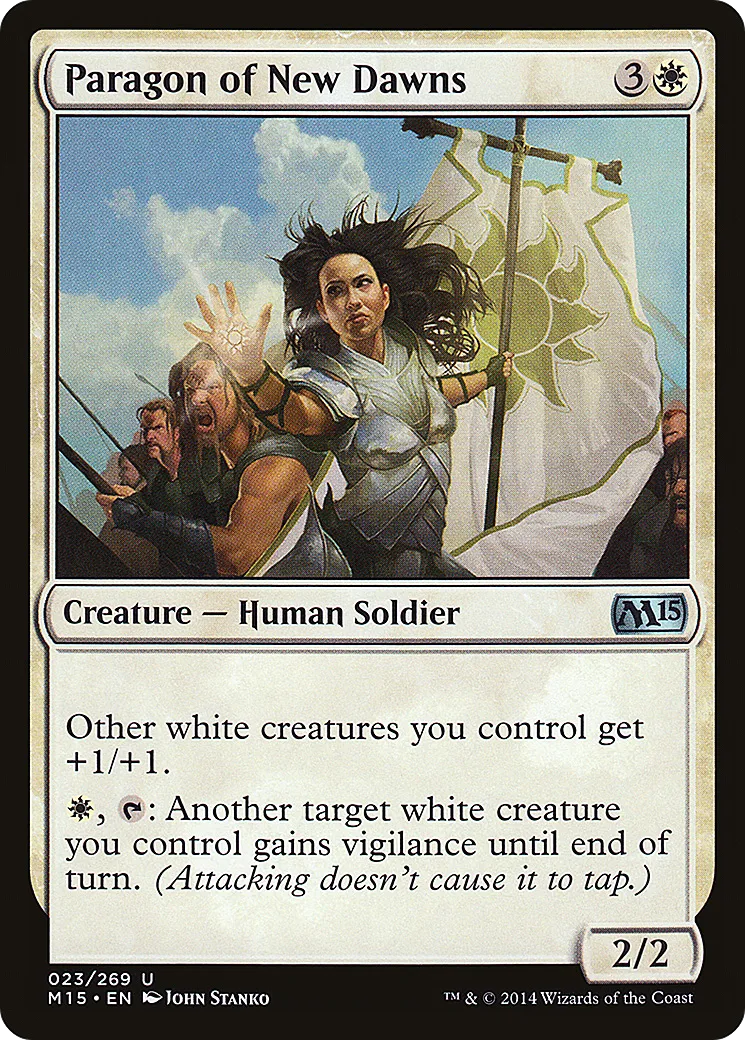 Paragon of New Dawns — Magic 2015 — Magic: The Gathering
