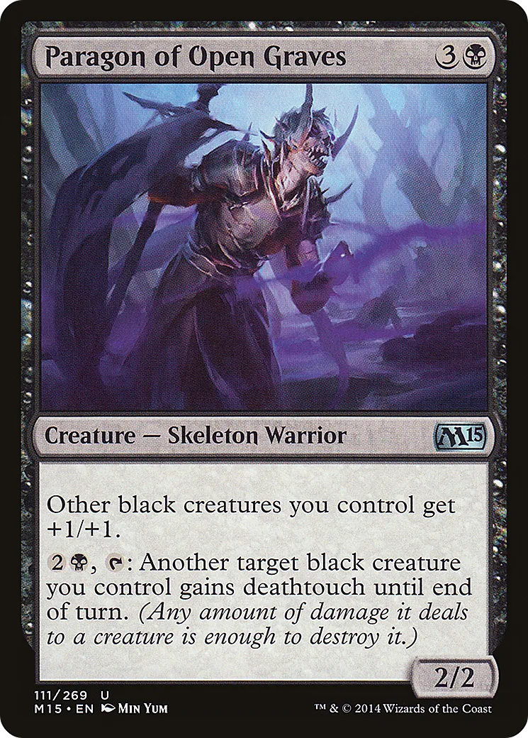 Paragon of Open Graves — Magic 2015 — Magic: The Gathering