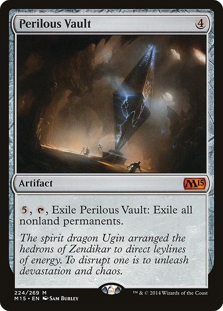Perilous Vault — Magic 2015 — Magic: The Gathering