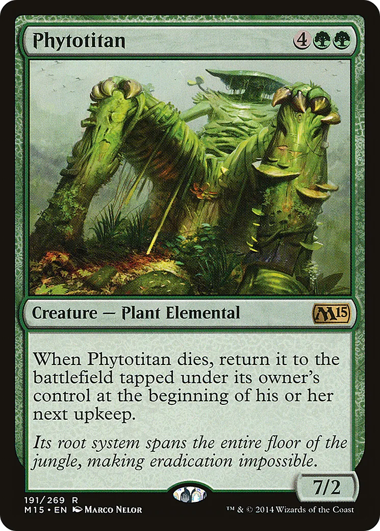 Phytotitan — Magic 2015 — Magic: The Gathering