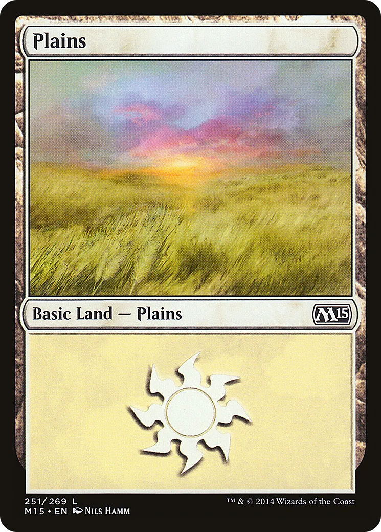 Plains — Magic 2015 — Magic: The Gathering
