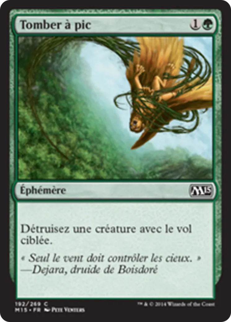 Tomber à pic — Magic 2015 — Magic: The Gathering