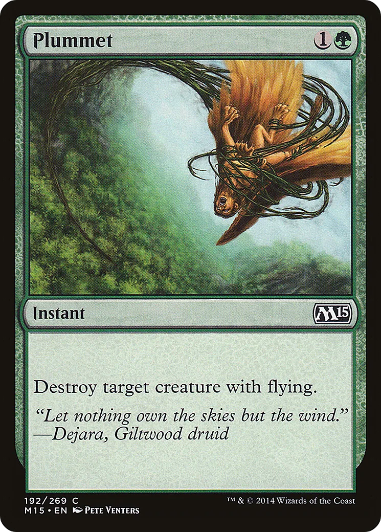 Tomber à pic — Magic 2015 — Magic: The Gathering