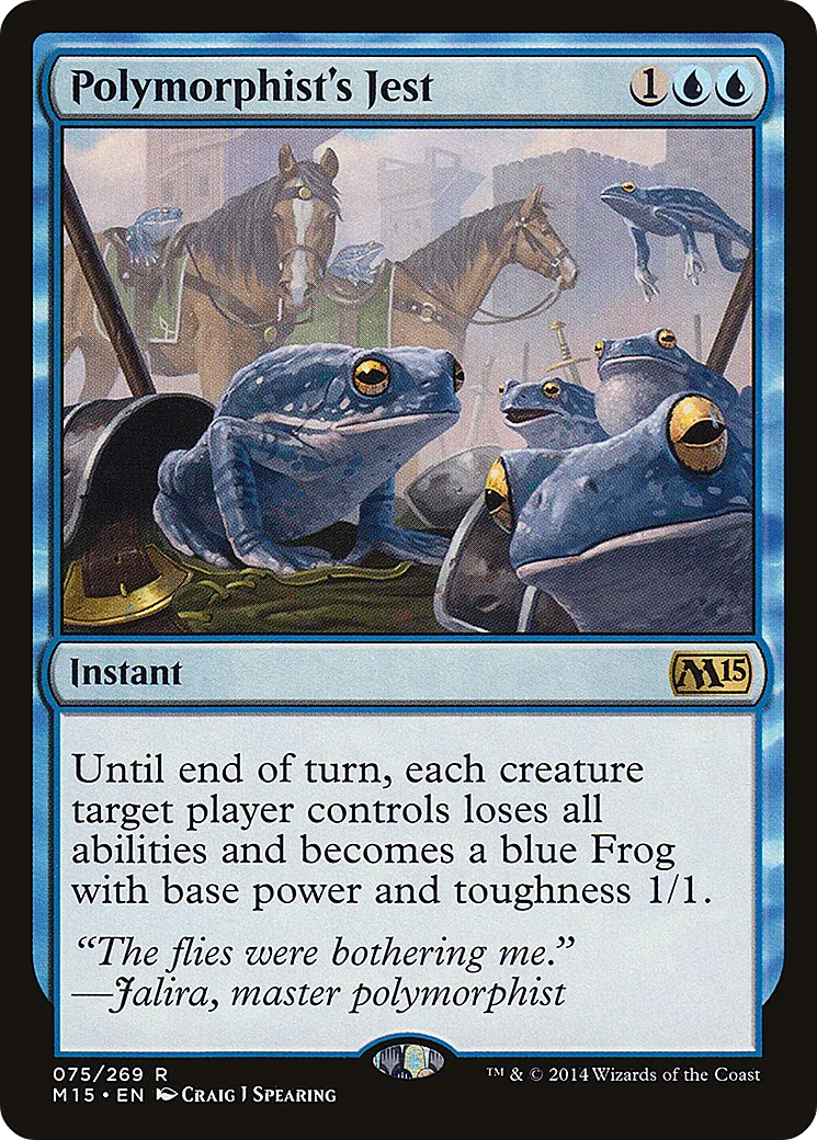 Polymorphist's Jest — Magic 2015 — Magic: The Gathering