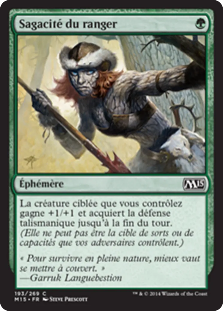 Sagacité du ranger — Magic 2015 — Magic: The Gathering