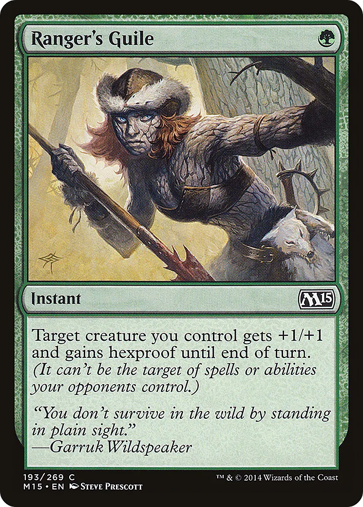 Ranger's Guile — Magic 2015 — Magic: The Gathering