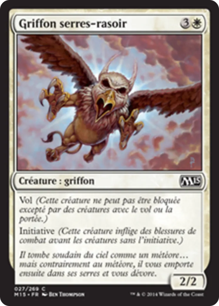 Griffon serres-rasoir — Magic 2015 — Magic: The Gathering