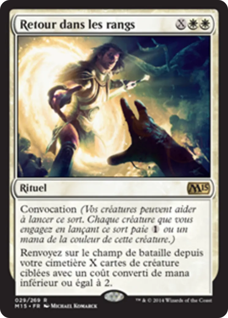 Retour dans les rangs — Magic 2015 — Magic: The Gathering