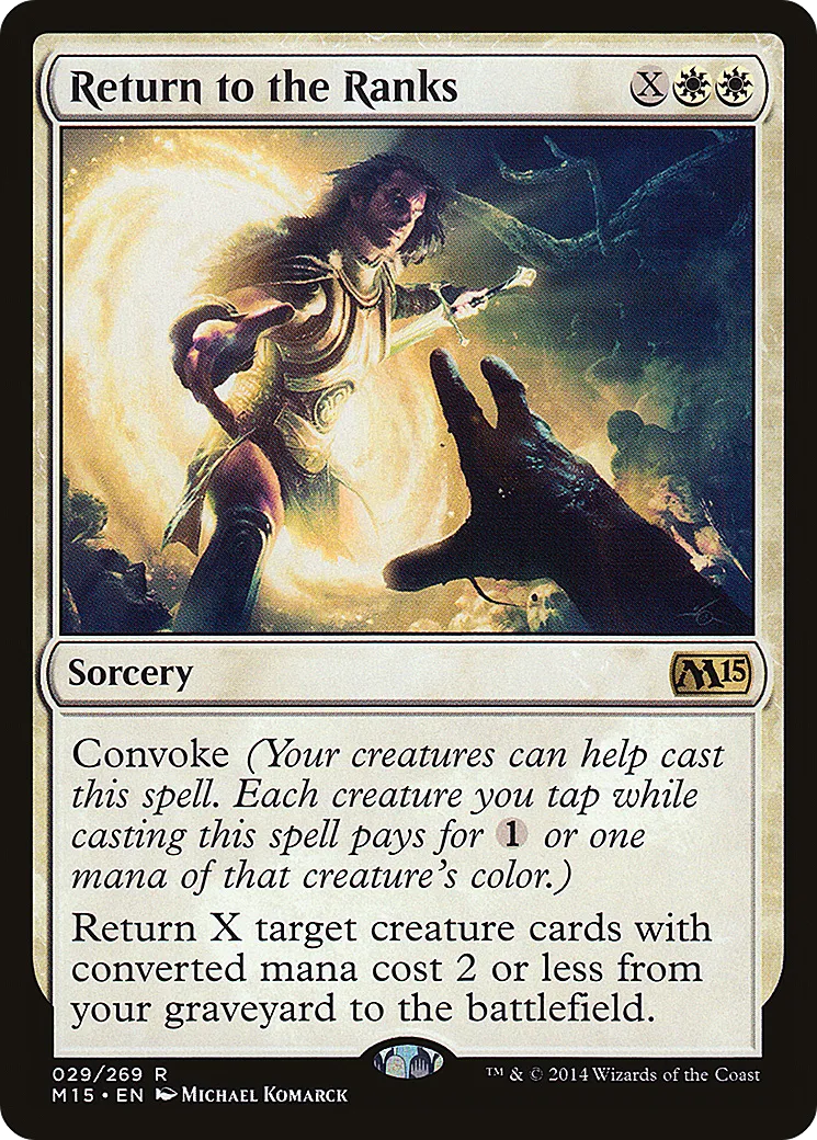 Return to the Ranks — Magic 2015 — Magic: The Gathering