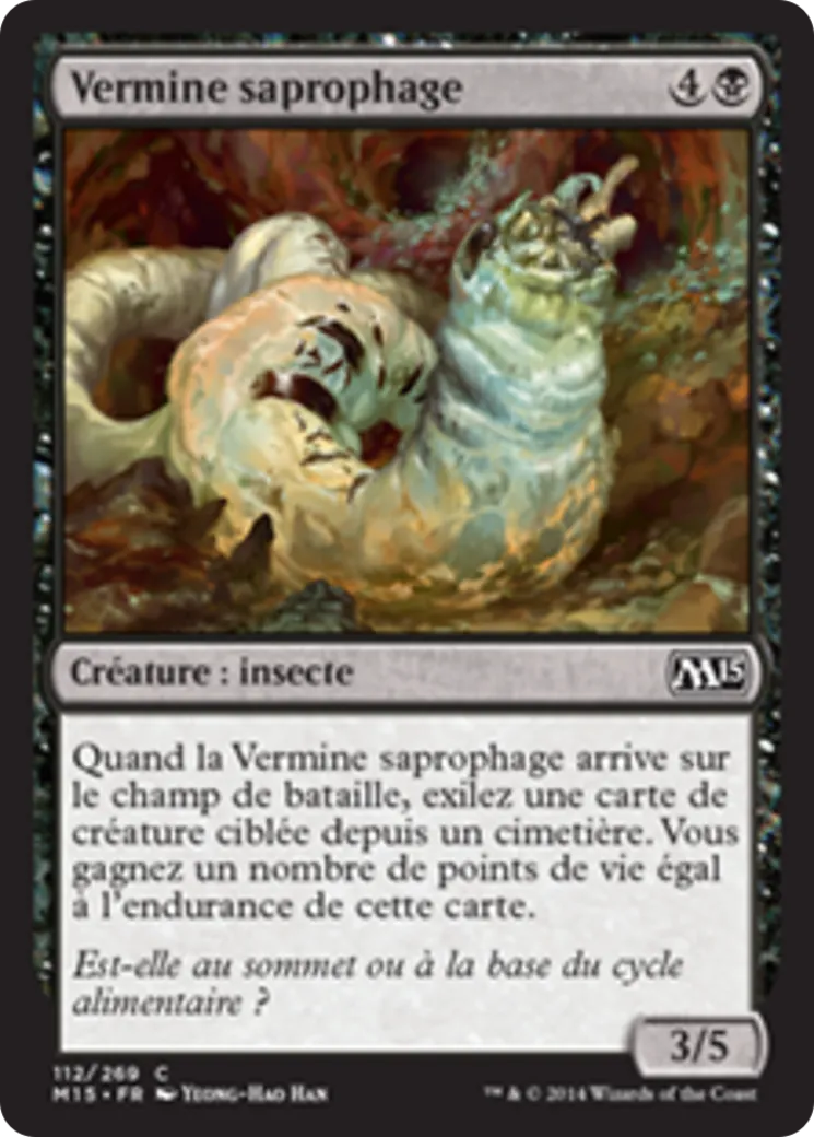 Vermine saprophage — Magic 2015 — Magic: The Gathering