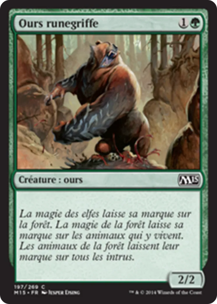 Ours runegriffe — Magic 2015 — Magic: The Gathering