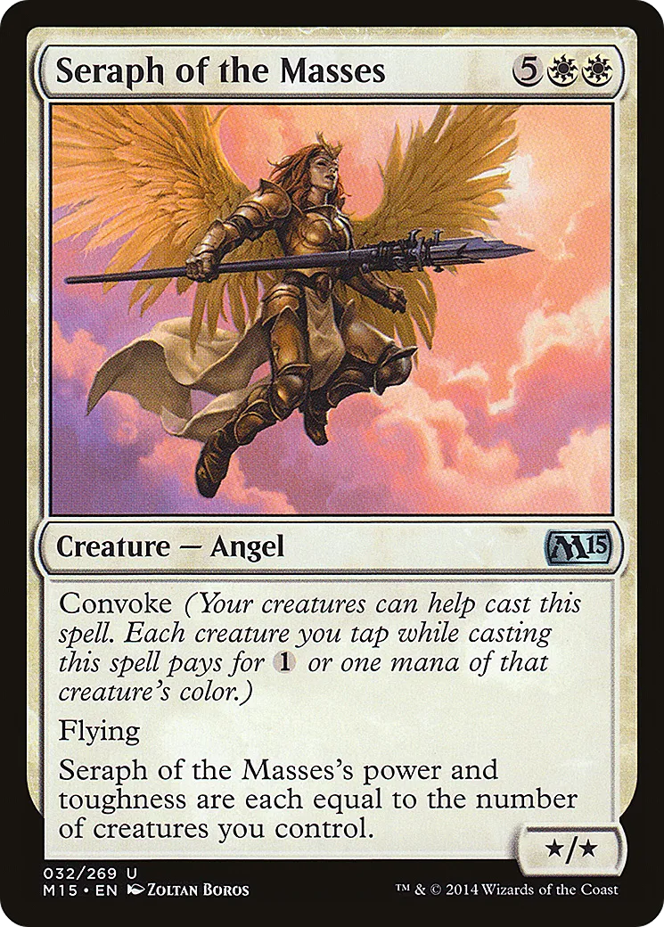 Séraphine des masses — Magic 2015 — Magic: The Gathering