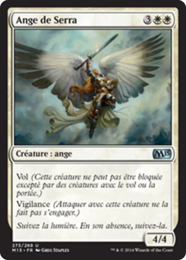 Ange de Serra — Magic 2015 — Magic: The Gathering
