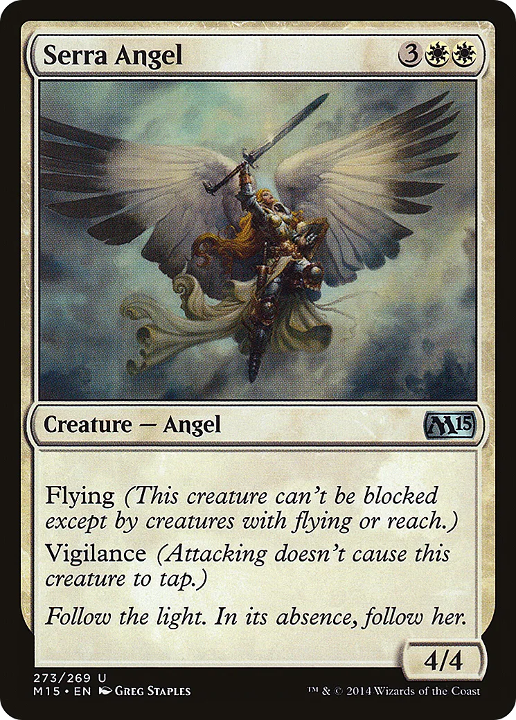 Ange de Serra — Magic 2015 — Magic: The Gathering