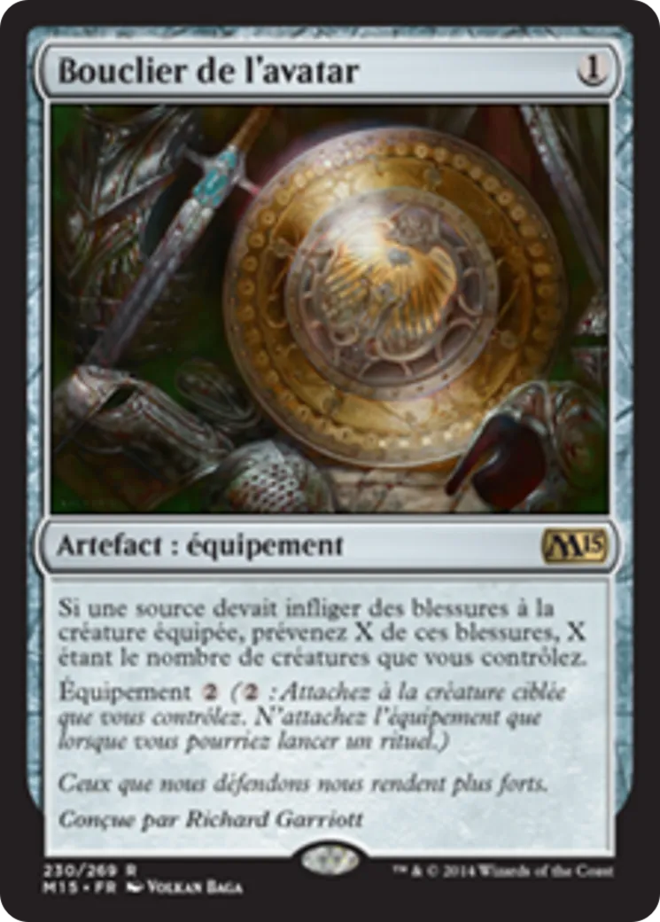 Bouclier de l'avatar — Magic 2015 — Magic: The Gathering