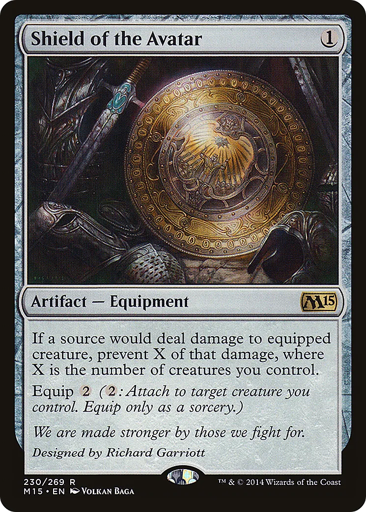 Bouclier de l'avatar — Magic 2015 — Magic: The Gathering
