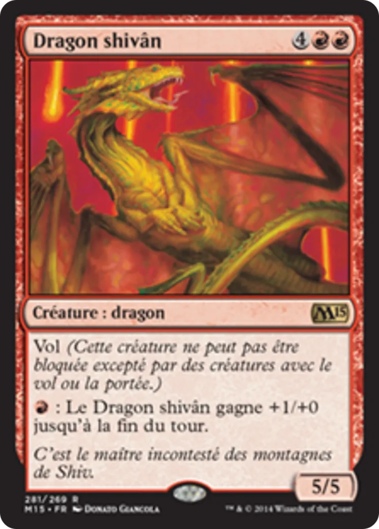 Dragon shivân — Magic 2015 — Magic: The Gathering