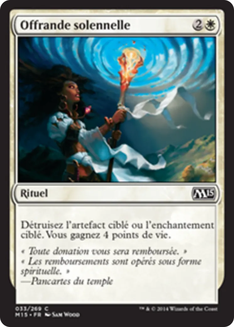 Offrande solennelle — Magic 2015 — Magic: The Gathering