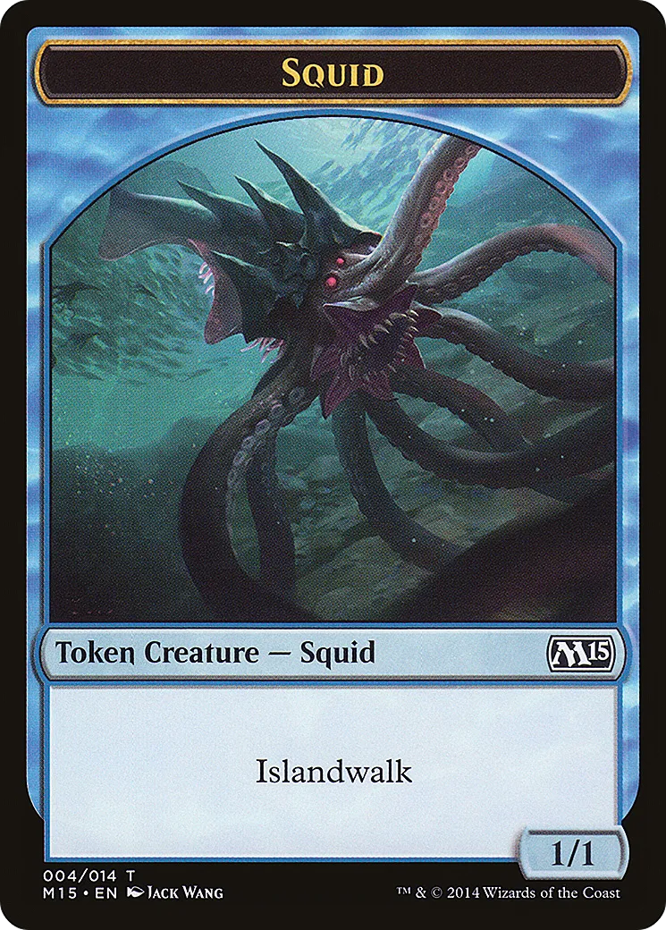 Squid from Magic 2015 - Magic: The Gathering