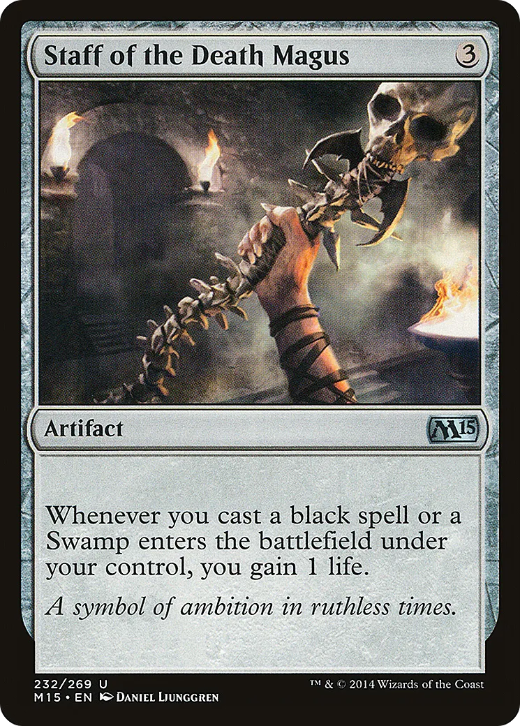 Bâton du magus de mort — Magic 2015 — Magic: The Gathering